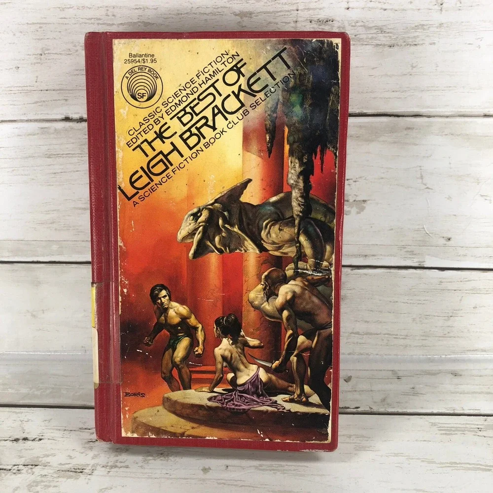 The Best of Leigh Brackett Vintage Hardcover SFBC Del Rey Science Fiction Book